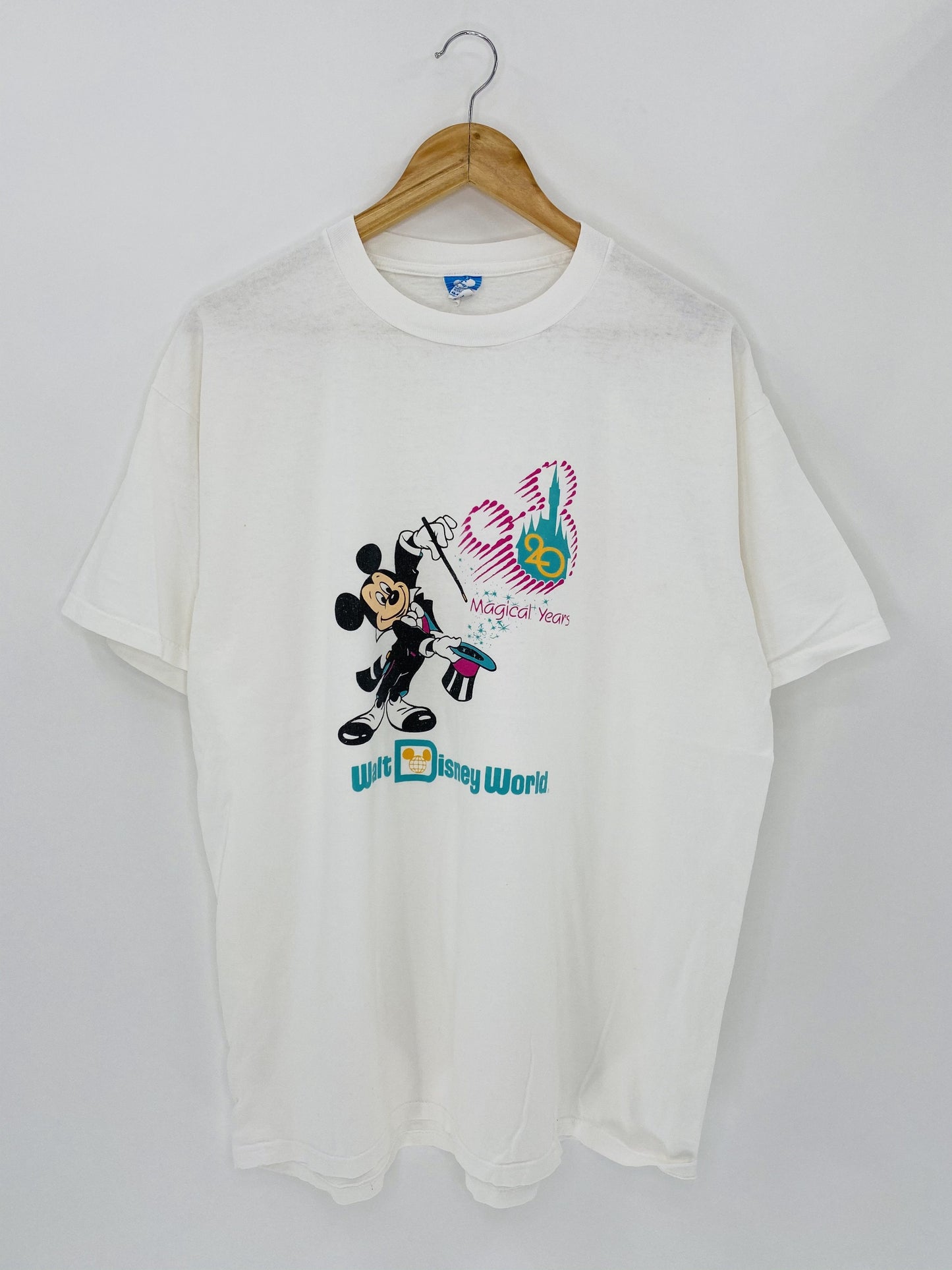 .90’s DISNEY MICKEY Size XL Vintage T-shirt / E8495T