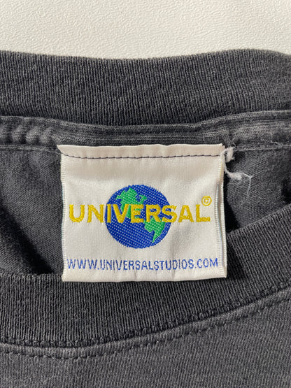 Vintage MEN IN BLACK UNIVERSAL STUDIO FLORIDA Size No Tag Approx. XL T-Shirt / F2985T