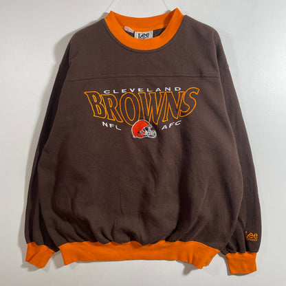 (L) 90’s CLEVELAND BROWNS Vintage NFL Sweatshirt / A1340S