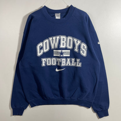 (M) 90’s NIKE x DALLAS COWBOYS Vintage NFL Sweatshirt / A1302S