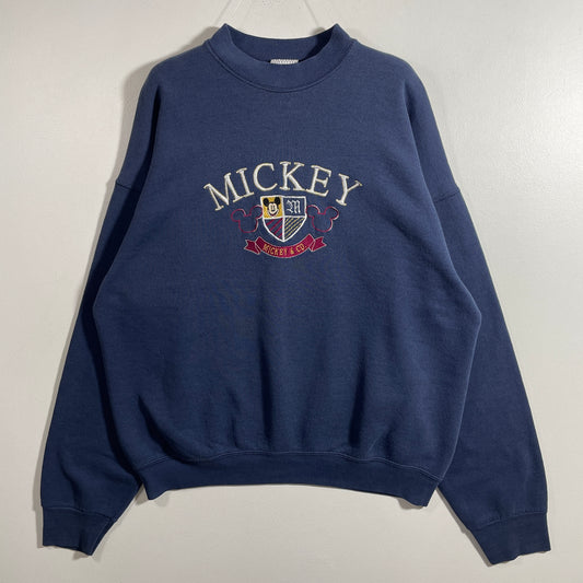 (XXL) 90's DISNEY MICKEY Vintage Sweatshirt / A1283S