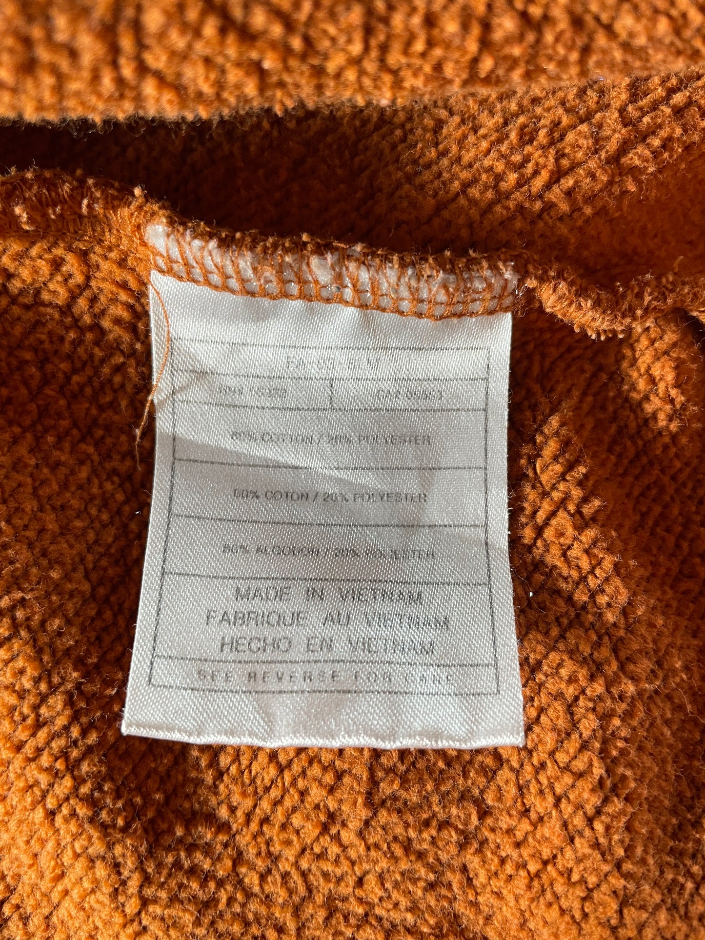 00' NIKE x TEXAS Size XXL Vintage College Sweat-Shirt / F4973S