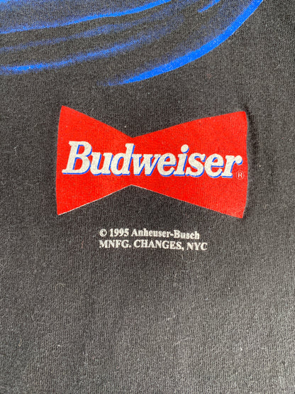 1995 BUDWEISER Made in USA Size XL Vintage T-Shirt / G1444T