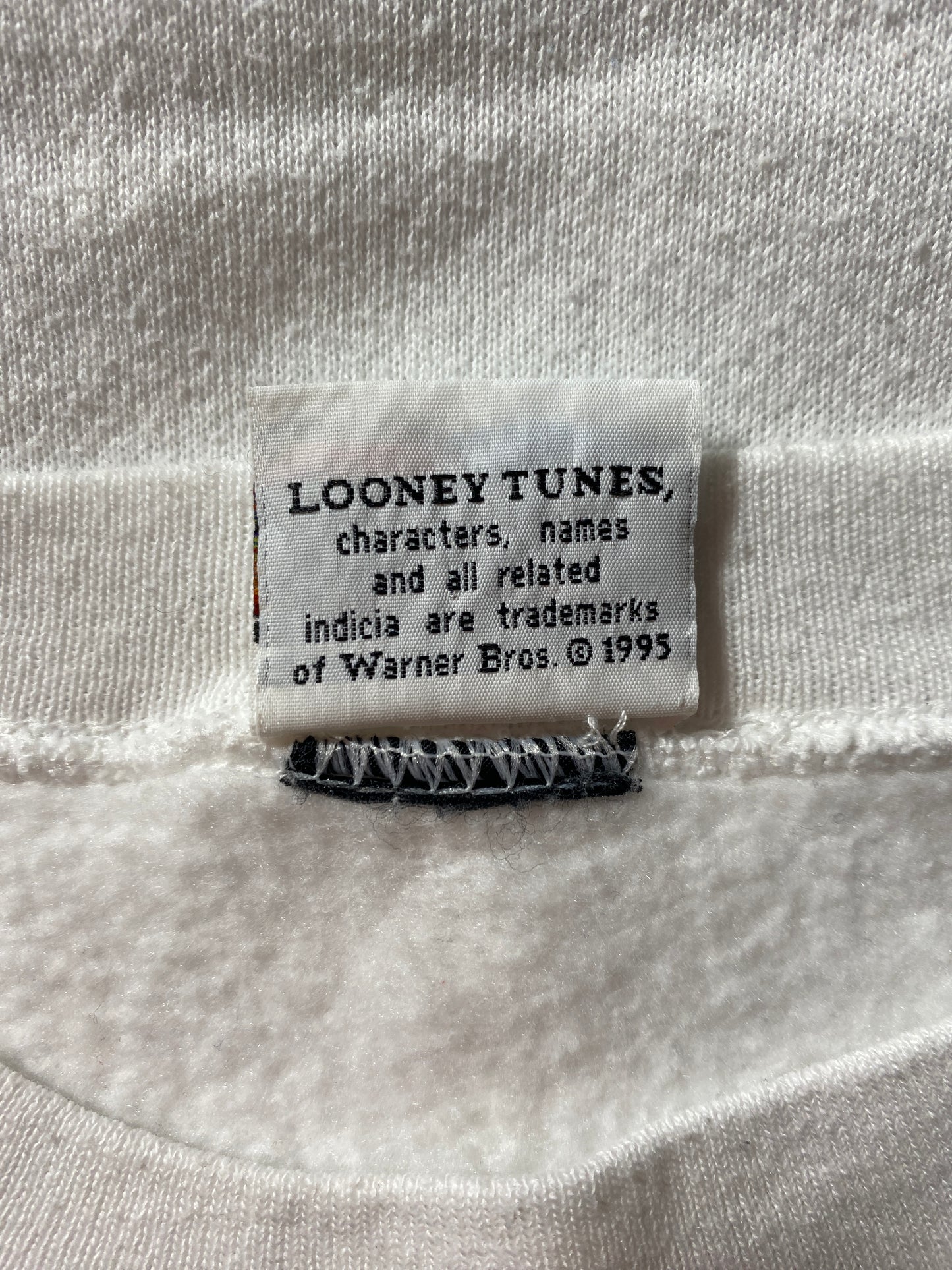 1996 LOONY TUNES CHRISTMAS Size APPROX XL Vintage Sweat-shirt / G5770S