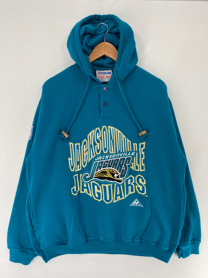 90’s JACKSONVILLE JAGARS Size L Vintage NFL Sweat-Shirt / F1000S