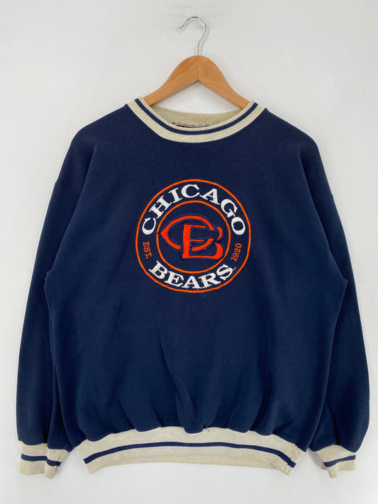 90's CHICAGO BEARS Made in USA Size L Vintage NFL Sweat-Shirt / F9234S