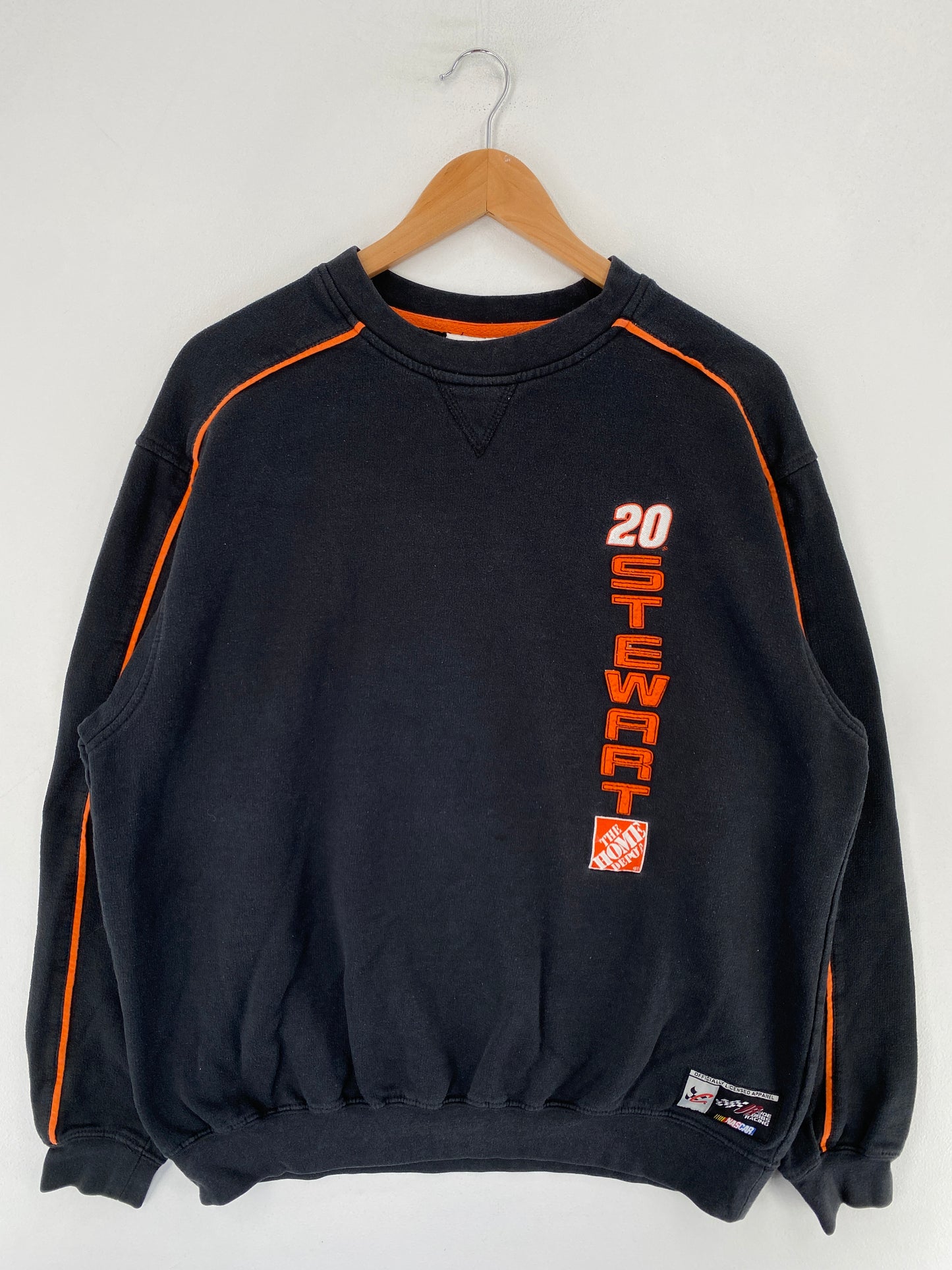 2008 TONY STEWART Size Approx. L Vintage Racing Sweat-shirt / G3302S