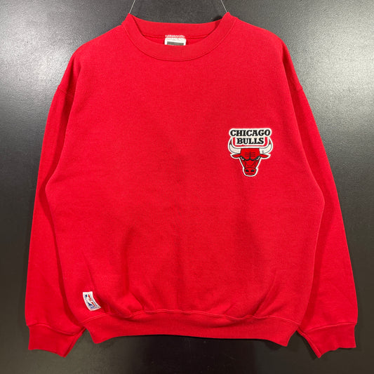 (L) 90's CHICAGO BULLS Vintage NBA Sweatshirt / A0996S