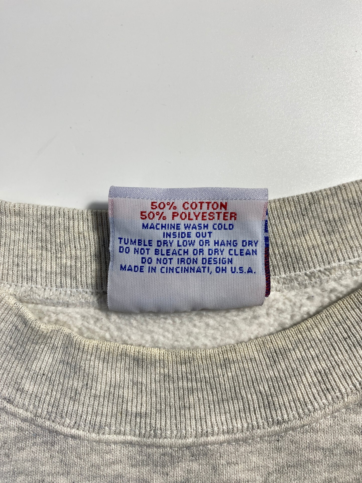 90's NEBRASKA Made in USA Size L Vintage College Sweat-shirt / F6095S