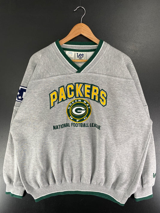 90’s GREEN BAY PACKERS Size XL NFL Sweat-Shirt / F6573S