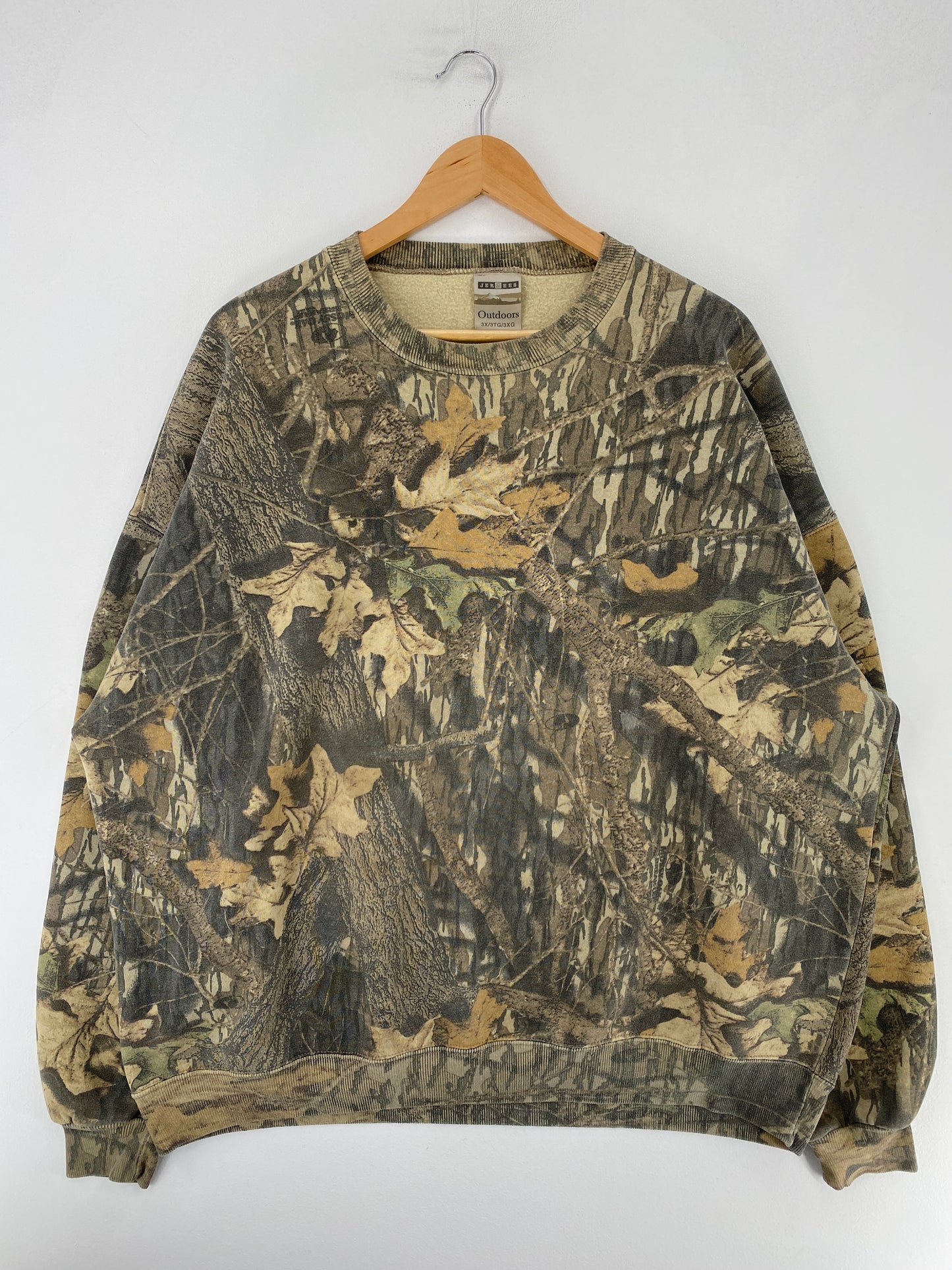 90's CAMO Made in USA Size XXXL Sweat-Shirt / F9700S