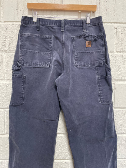 (W33xL30) Vintage CARHARTT Duck Pants / A1158P