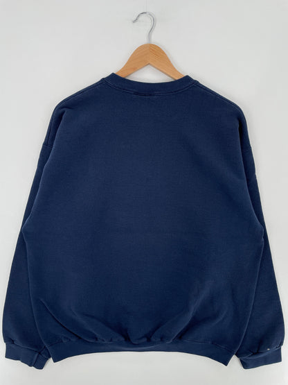 90's NEW ENGLAND PATRIOTS Made in USA Size L Vintage NFL Sweat-shirt / F2046S