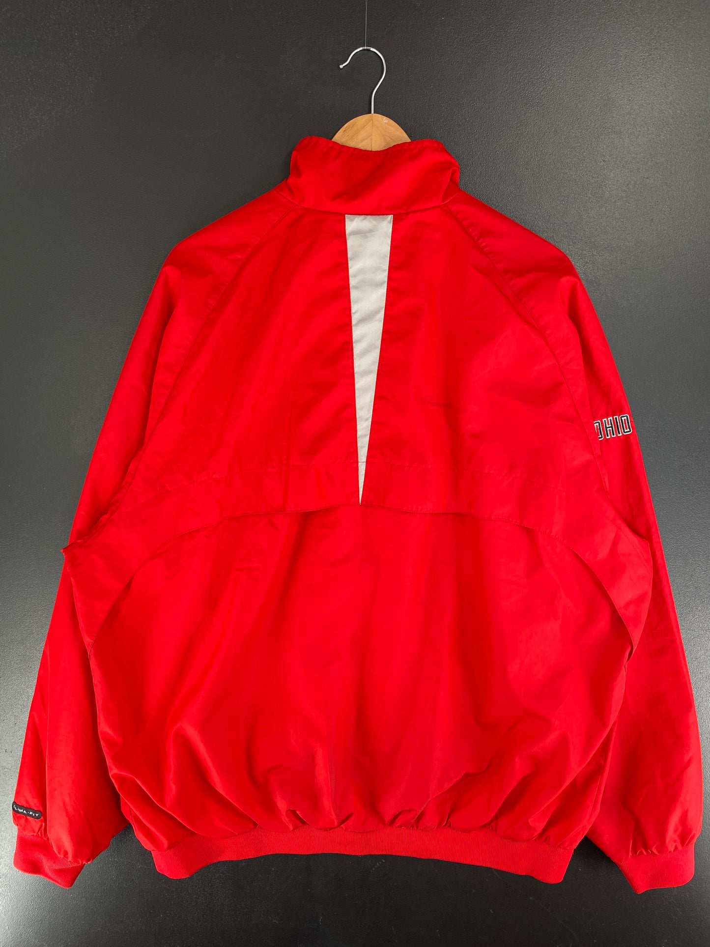 00' NIKE x OHIO STATE Size XL Vintage College Nylon Jacket / G4406N