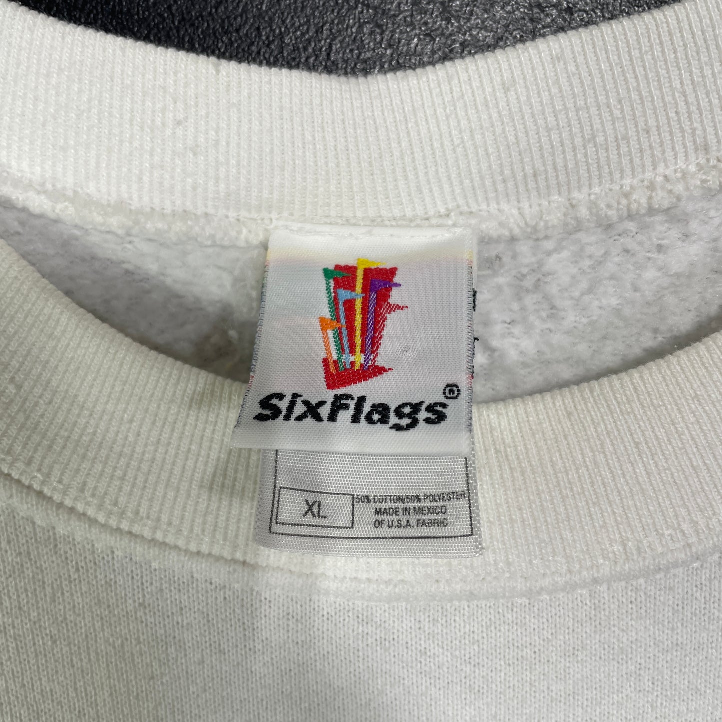 (XL) 2003 LOONEY TUNES x SIX FLAGS Vintage Sweatshirt / A1553S
