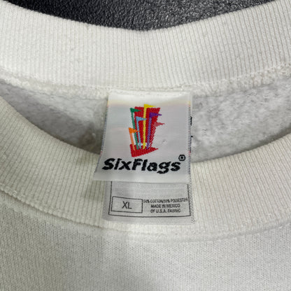 (XL) 2003 LOONEY TUNES x SIX FLAGS Vintage Sweatshirt / A1553S