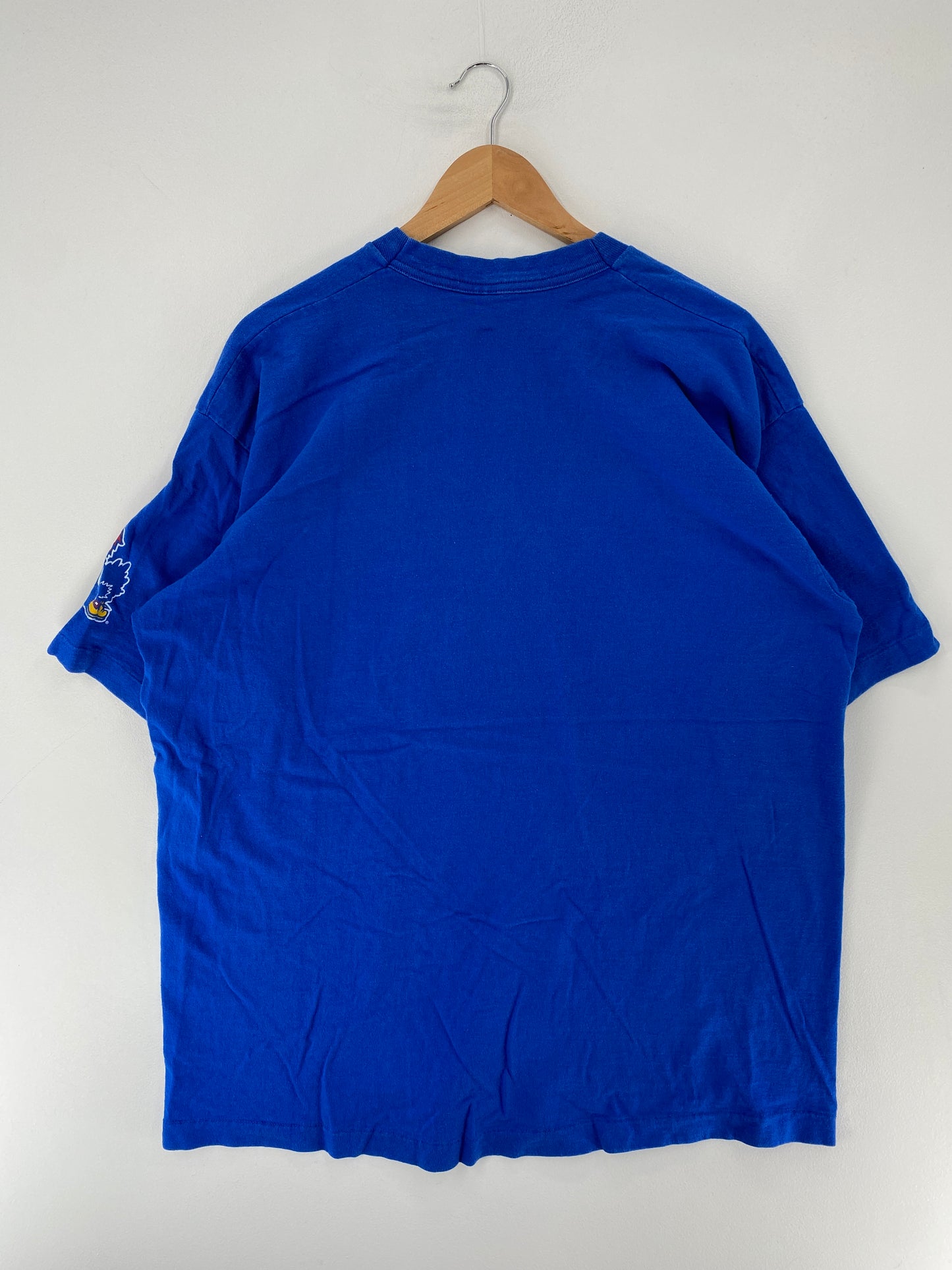 90's SALEM x KANSAS JAYHWAKS made in USA Size XL Vintage MLB T-shirt / F1231T