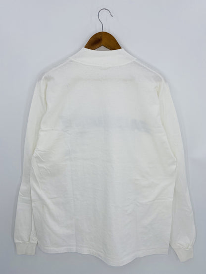 .90’s ADIDAS Dead stock Made in USA Size L Vintage Long Sleeve T-shirt / F172T