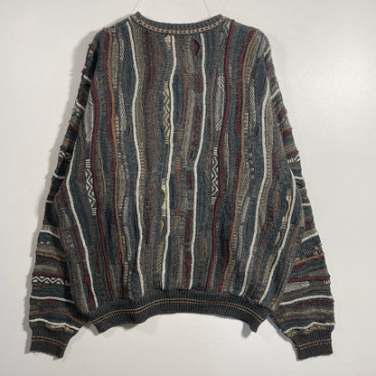 (XL) Vintage 3D COOGI-Style Knit Sweater / A1141K