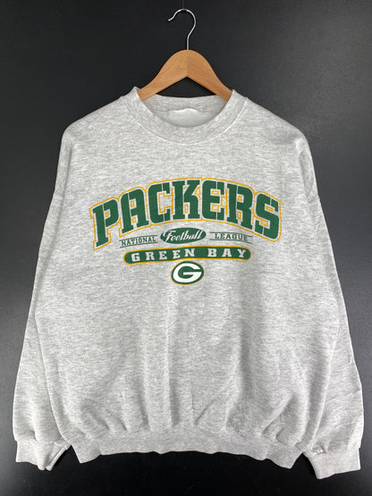 1999 GREEN BAY PACKERS Size No Tag (Approx.XL) Vintage NFL Sweat-Shirt / F4180S