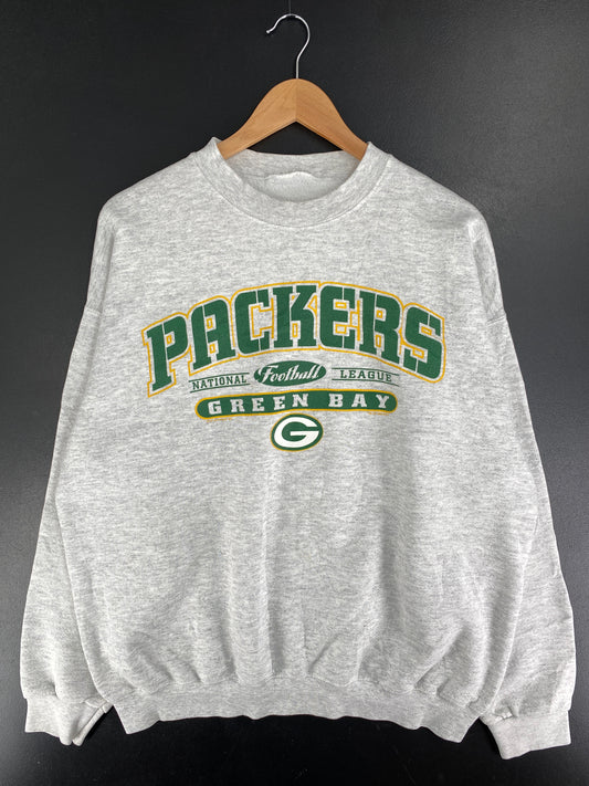 1999 GREEN BAY PACKERS Size No Tag (Approx.XL) Vintage NFL Sweat-Shirt / F4180S