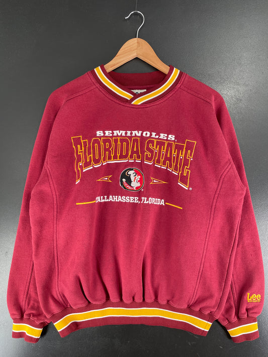 90’s FLORID STATE SEMINOLES Size M College Sweat-Shirt / F4647S