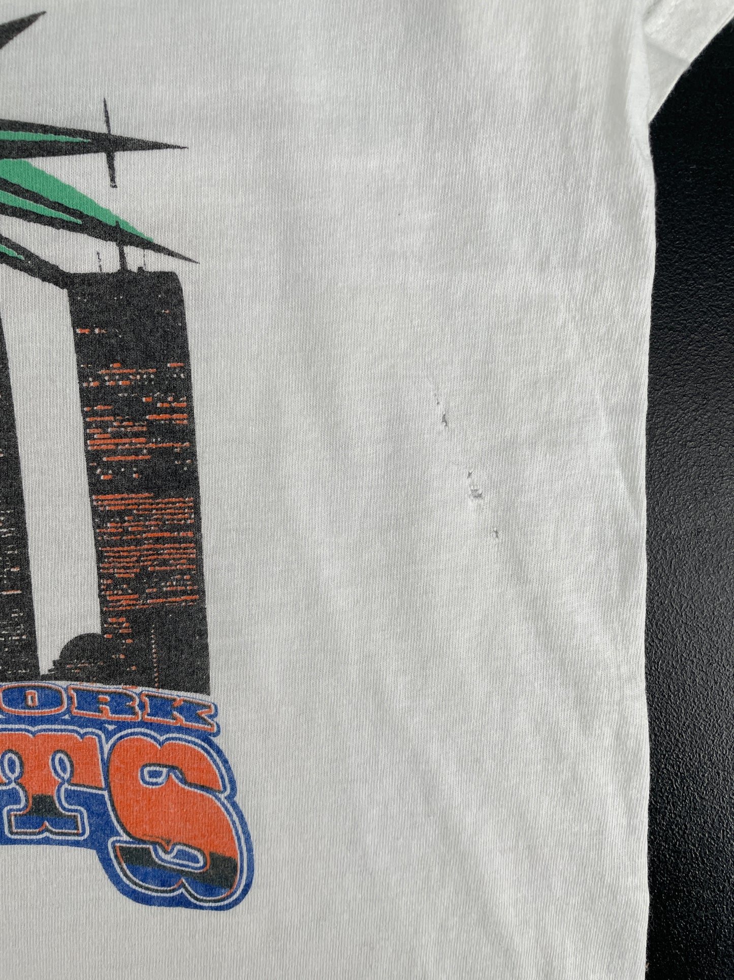 1998 BATTLE OF NEW YORK Size XL Vintage MLB T-Shirt / F7881T