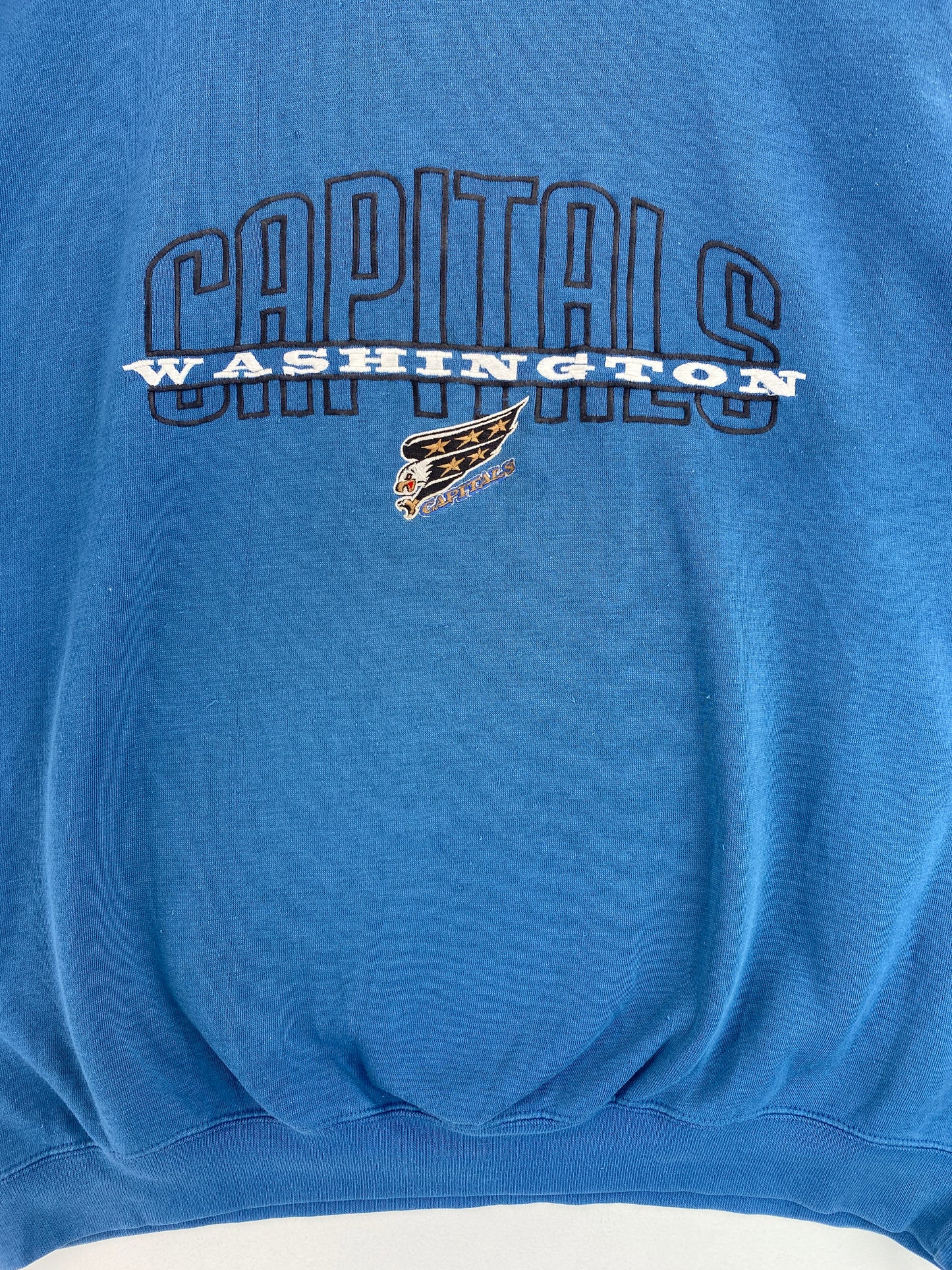Vintage STARTER X WASHINGTON CAPITALS Size XL NHL Sweat-Shirt / G3758S