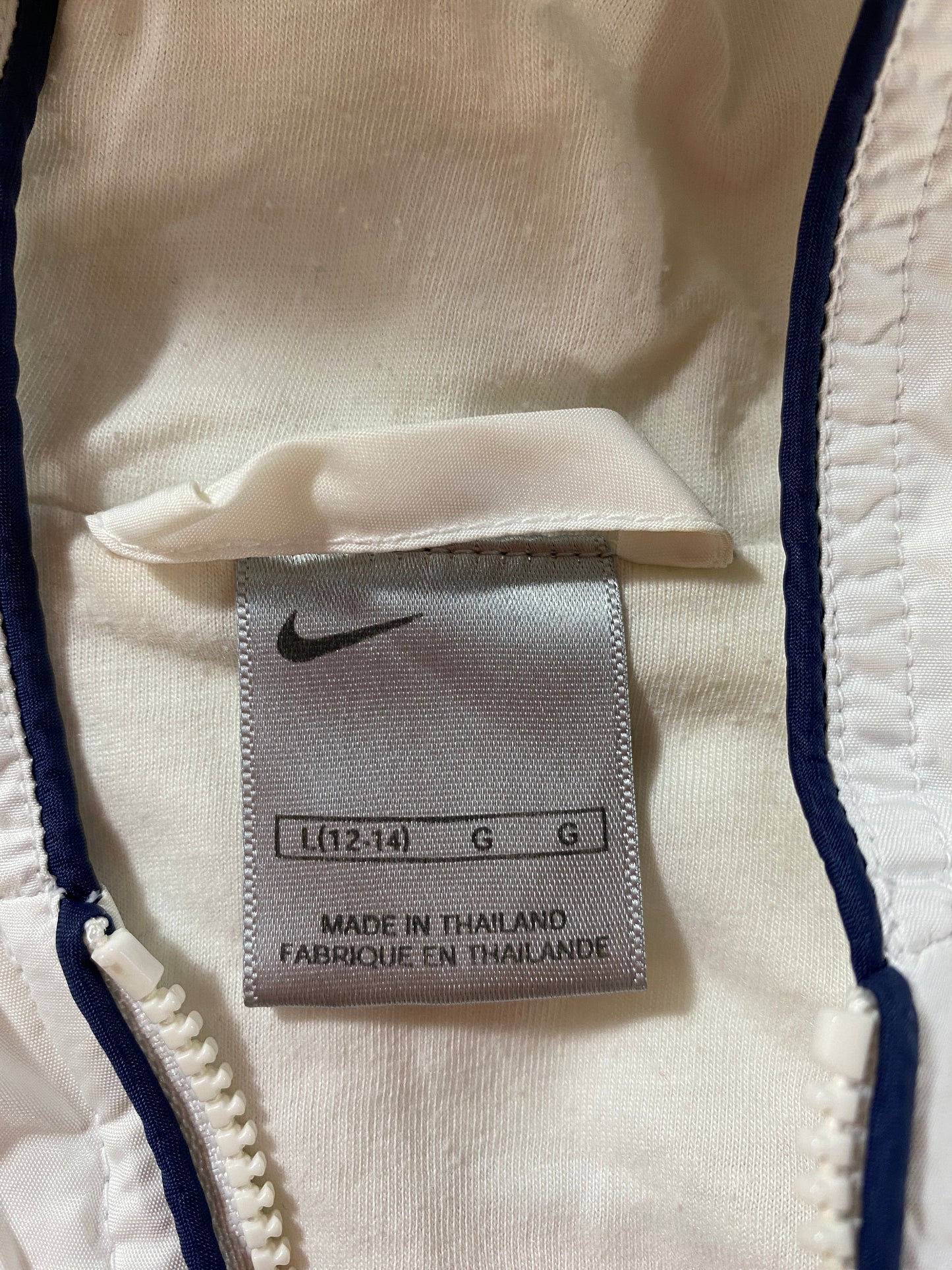 00' NIKE Size Ladies L Vintage Nylon Jacket / G3067N