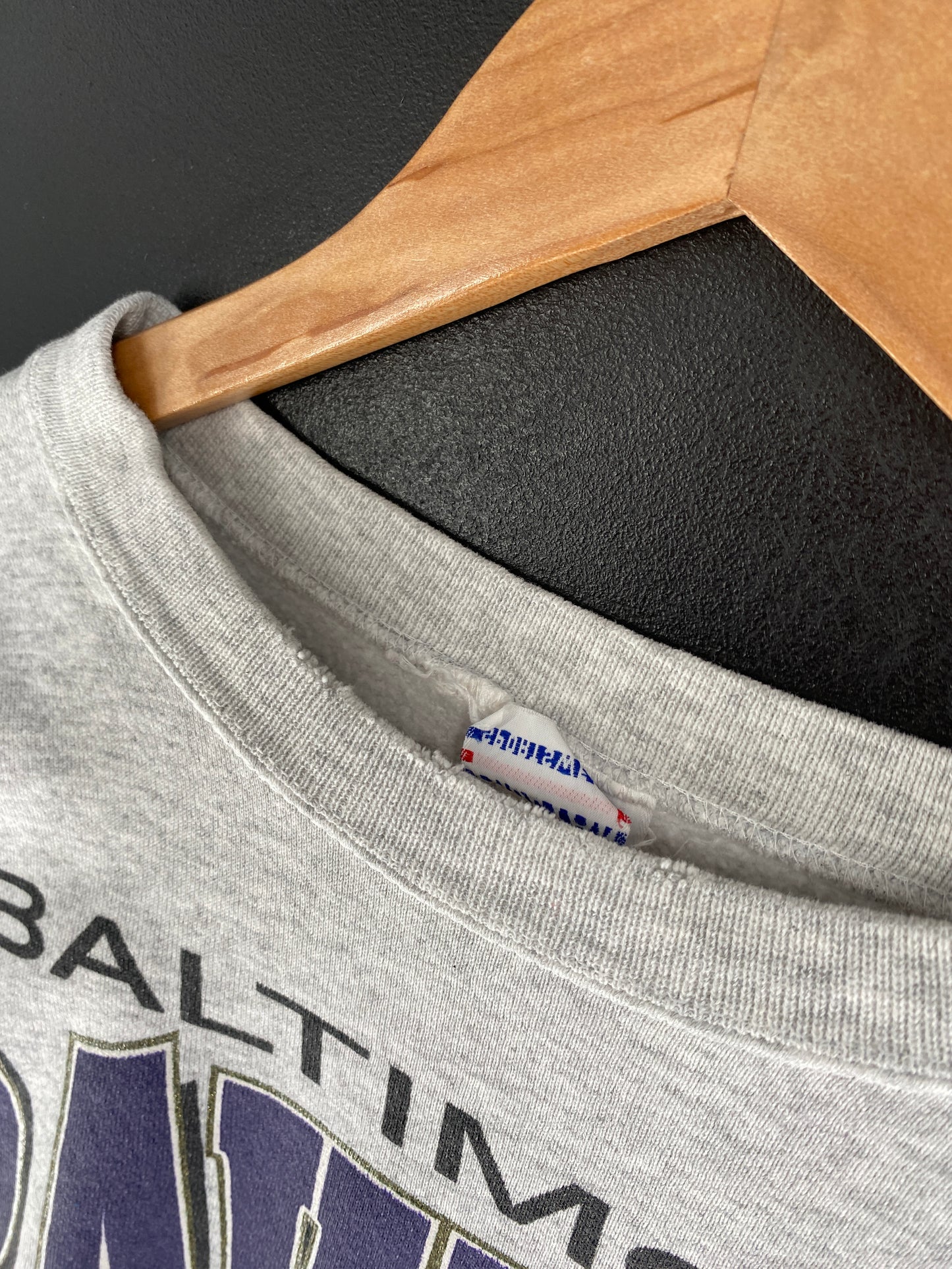 1996 BALTIMORE RAVENS Size Approx. L Vintage NFL Sweat-Shirt / F6716S