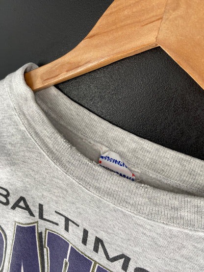1996 BALTIMORE RAVENS Size Approx. L Vintage NFL Sweat-Shirt / F6716S