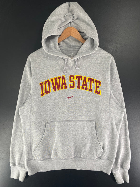 Vintage NIKE x IOWA STATE Size M College Hoodie Sweat shirt / G3489S