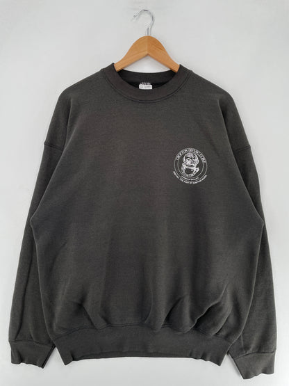 90's CROFTON DIVING CORP Made in USA Size XXL Vintage Sweat-Shirt / F3779S