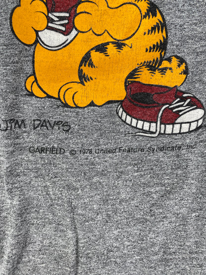 1978 GARFIELD Made in USA Size M Vintage T-Shirt / F1331T