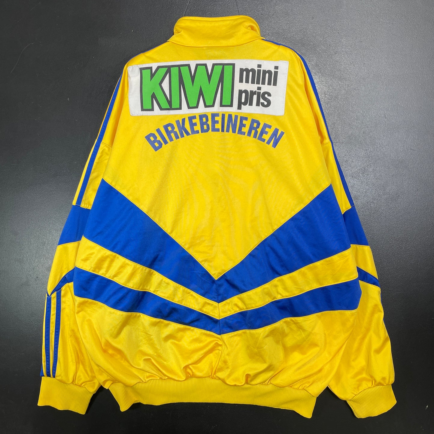(XL) 90’s ADIDAS BIRKEBEINEREN Vintage Track Jacket / A1515J