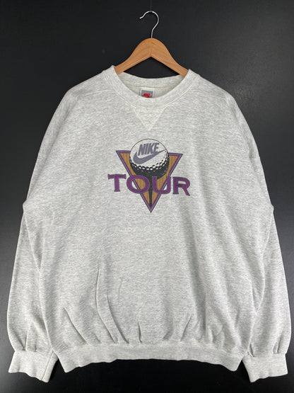 90's NIKE x TOUR Size XL Vintage Sweat-Shirt / F4479S
