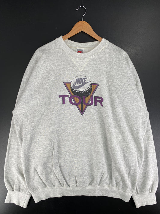 90's NIKE x TOUR Size XL Vintage Sweat-Shirt / F4479S