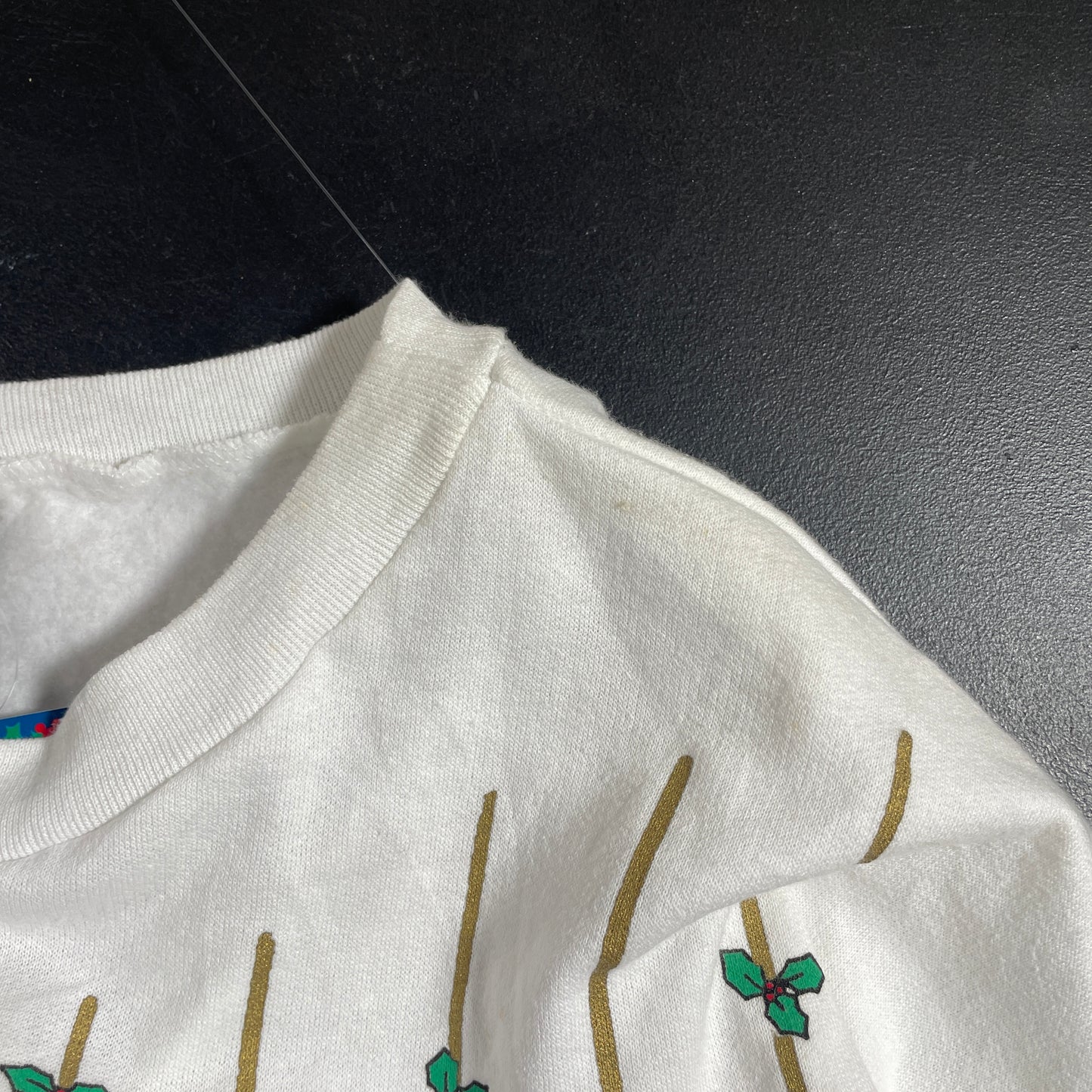 (1X) 90’s Dead Stock DISNEY MICKEY AND FRIENDS CHRISTMAS Sweatshirt / A1356S