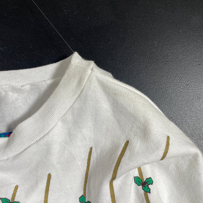 (1X) 90’s Dead Stock DISNEY MICKEY AND FRIENDS CHRISTMAS Sweatshirt / A1356S