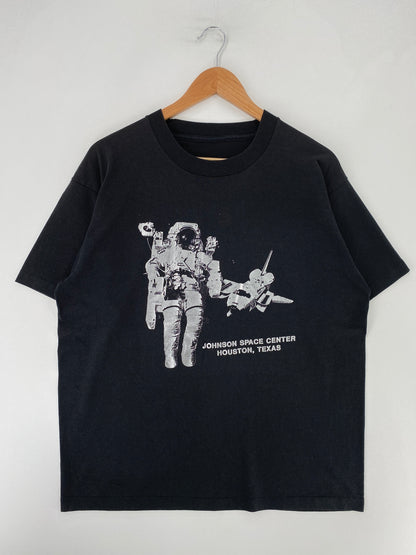 90’s JOHNSON SPACE CENTER TEXAS Size No tag (Approx. L) T-Shirts / F9677T