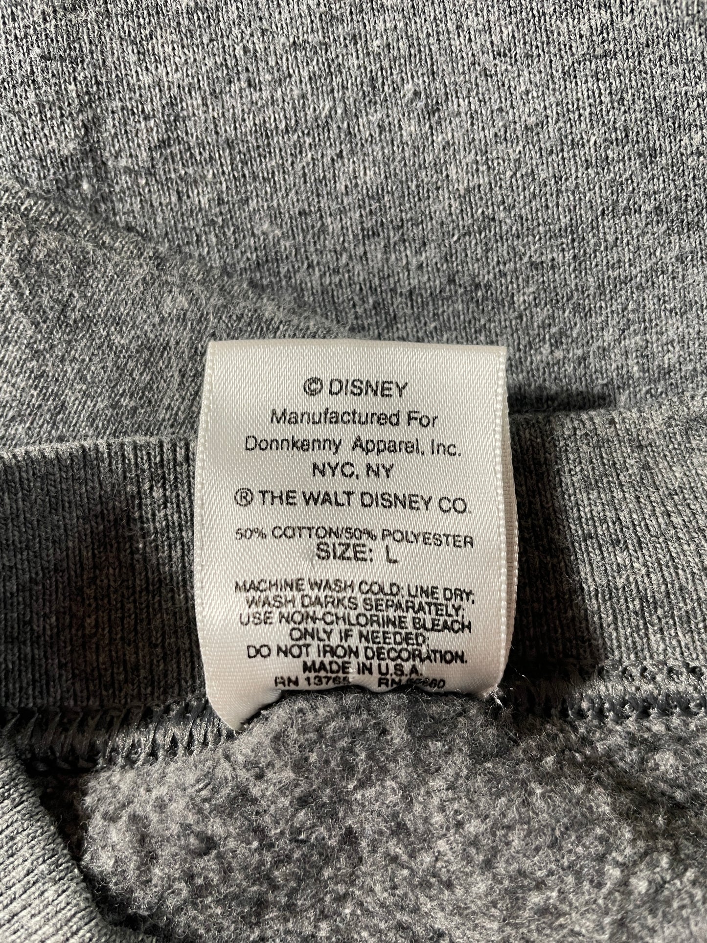 90's DISNEY MICKEY Made in USA Size L Vintage Sweat-shirt / F4350S