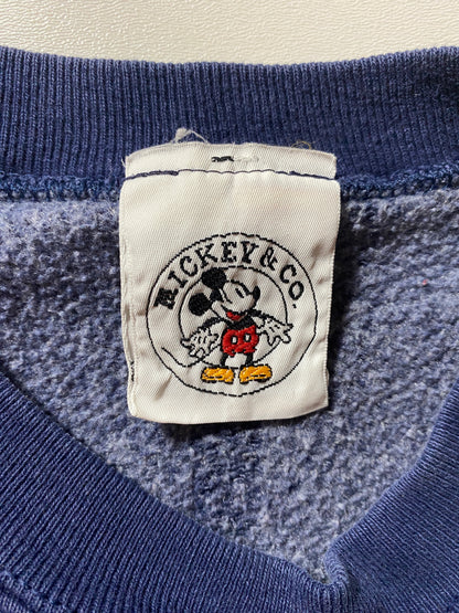 90's DISNEY MCKEY Made in USA Size L Vintage Sweat-Shirt / G5450S