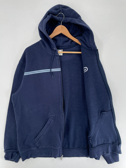 90's NIKE Size XL Vintage Zip-up Sweat-Shirt / F5566S