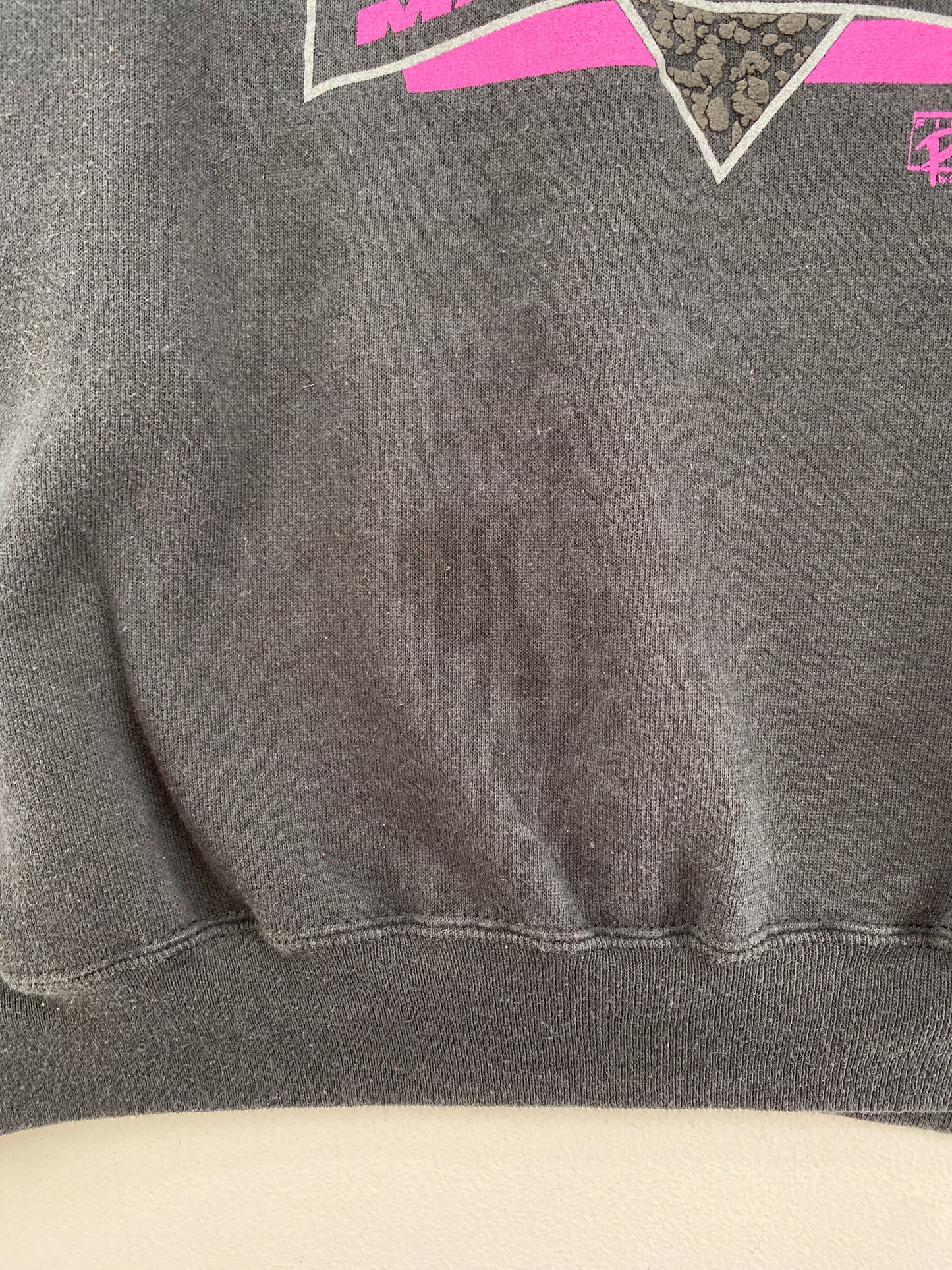 90's WISCONSIN Made in USA Size Approx. XL Vintage College Sweat-Shirt / F9215S