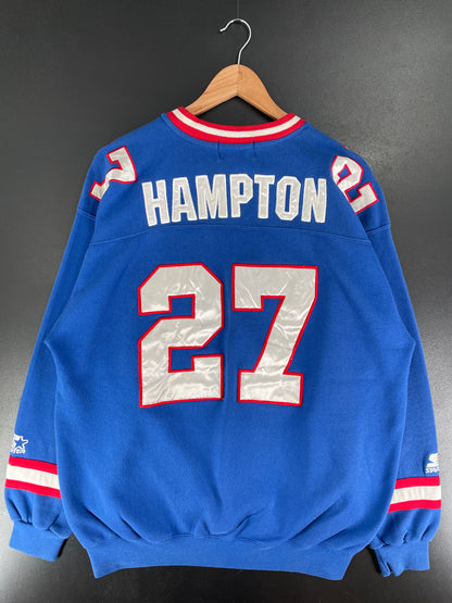 90’s STARTER x NEW YORK GIANTS HAMPTON Size L NFL Sweat-shirt / F4608S