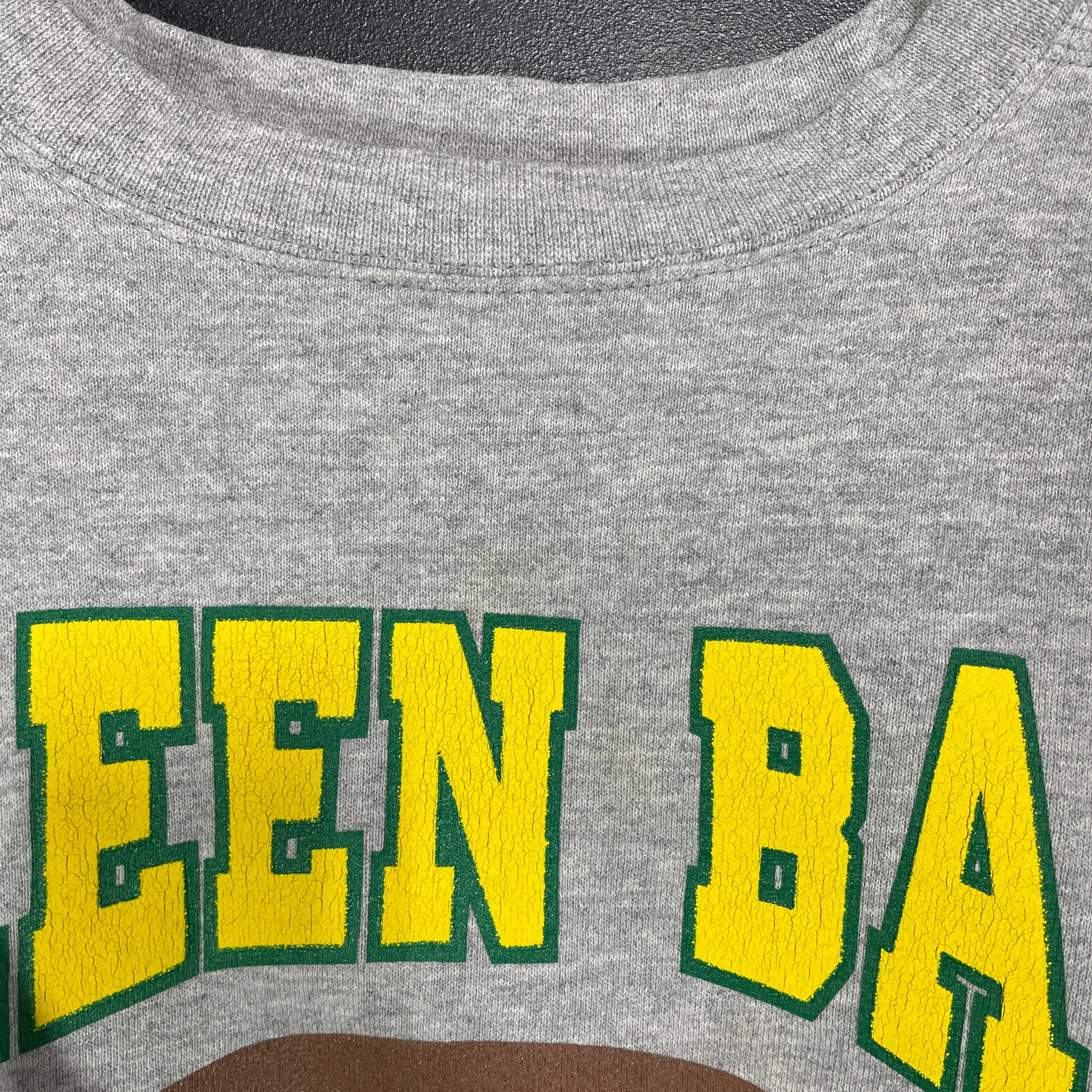 L) 90's GREEN BAY PACKERS Vintage NFL Sweatshirt / A1558S