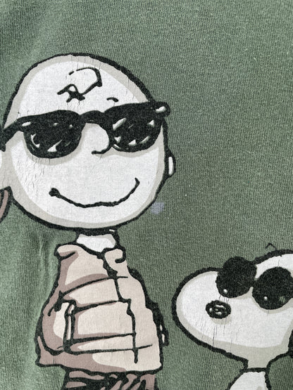 90's PEANUTS Made in USA Size L Vintage T-Shirt / F7838T