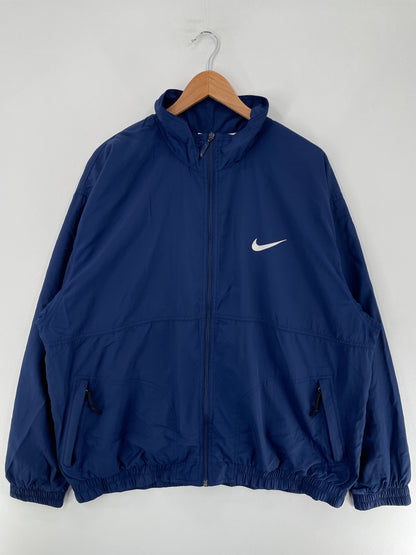 90's NIKE Size XL Vintage Nylon Zip-up Jacket / F9749N