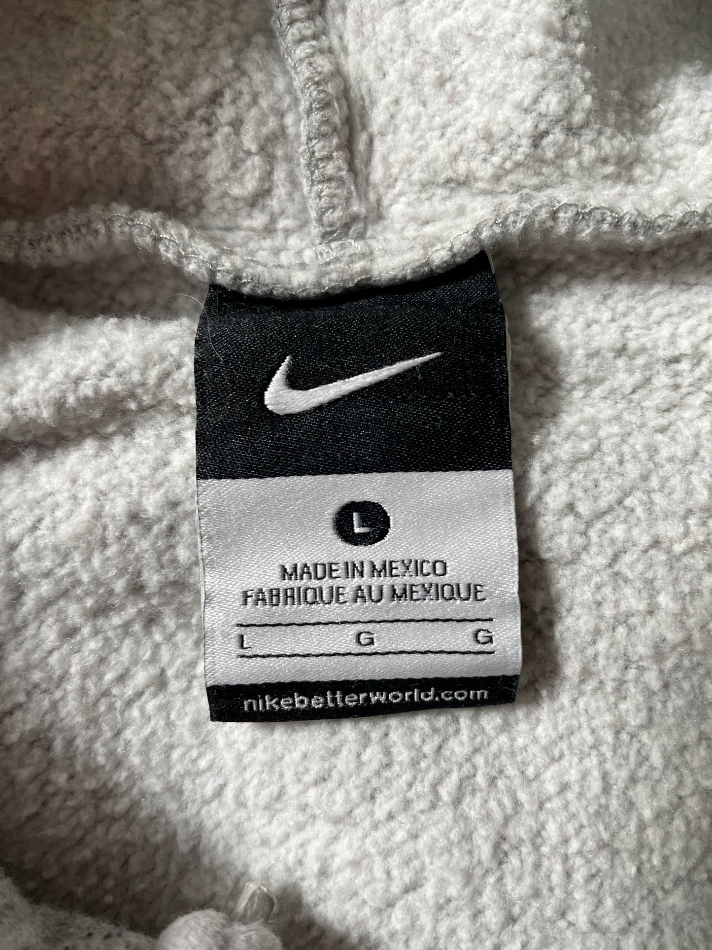 Vintage NIKE MINI SWOOSH Size L Vintage Hoodie Sweat-Shirt / G5527S