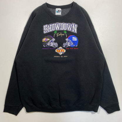 (XXL) Vintage RAVENS X GIANTS NFL Sweatshirt / A0554S